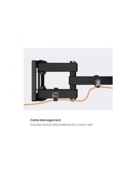 ტელევიზორის საკიდი: Vertex VX-TV-FM3780 Full-Motion TV Wall Mount 37"-80"