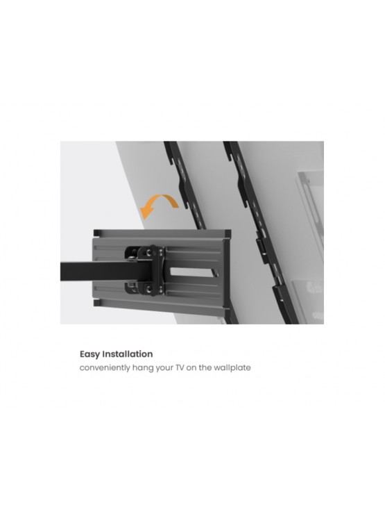 ტელევიზორის საკიდი: Vertex VX-TV-FM3780 Full-Motion TV Wall Mount 37"-80"