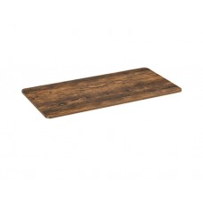 მაგიდის ზედაპირი: Vertex VX-WTT-12060RB 1200x600mm One-Piece Wood Table Top Rustic Brown