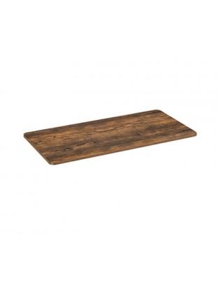 მაგიდის ზედაპირი: Vertex VX-WTT-12060RB 1200x600mm One-Piece Wood Table Top Rustic Brown