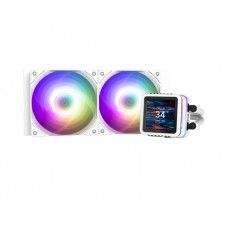ქულერი: Zalman ALPHA2 DS A24 WHITE ARGB CPU Universal Liquid Cooler