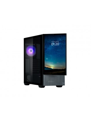 ქეისი: Zalman Z10 DS 1x120mm ARGB/2х120mm Fans With Monitor Mid Tower Black