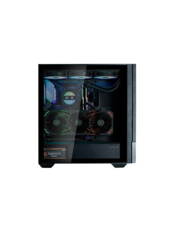 ქეისი: Zalman Z10 DS 1x120mm ARGB/2х120mm Fans With Monitor Mid Tower Black