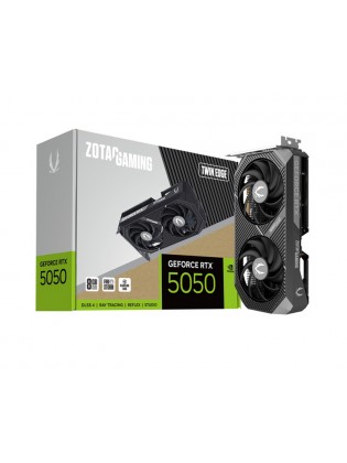 ვიდეო დაფა: Zotac GAMING GeForce RTX5050 Twin Edge 8GB 128-Bit GDDR6 - ZT-B50500E-10M
