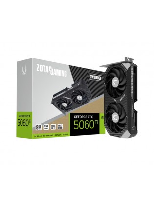 ვიდეო დაფა: Zotac GAMING GeForce RTX5060 Ti 8GB Twin Edge 128-Bit GDDR7 - ZT-B50610E-10M