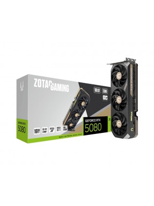 ვიდეო დაფა: Zotac GAMING GeForce RTX5080 SOLID CORE OC 16GB 256-Bit GDDR7 - ZT-B50800J2-10P
