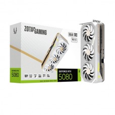ვიდეო დაფა: Zotac GAMING GeForce RTX5080 SOLID OC White Edition 16GB 256-Bit GDDR7 - ZT-B50800Q-10P