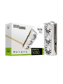 ვიდეო დაფა: Zotac GAMING GeForce RTX5080 SOLID OC White Edition 16GB 256-Bit GDDR7 - ZT-B50800Q-10P