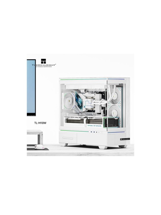 ქეისი: THERMALRIGHT TL-M10 ARGB Fans 4x120mm White