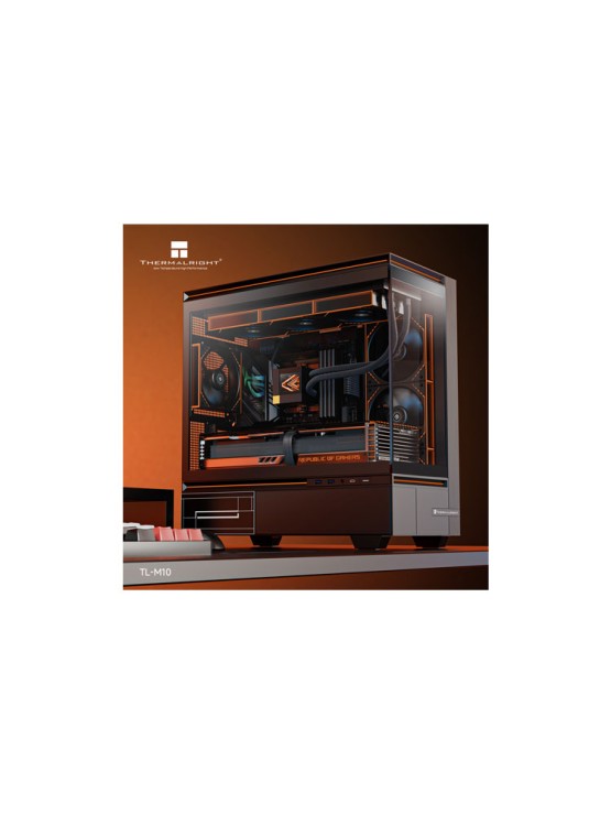 ქეისი: THERMALRIGHT TL-M10 ARGB Fans 4x120mm Black