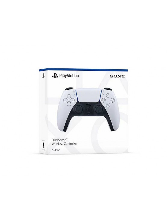 ჯოისტიკი: PlayStation DualSense PS5 Wireless Controller White - 0711719022350