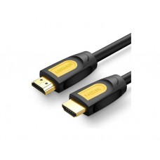 კაბელი: UGREEN HD101 HDMI to HDMI Cable 1.5m Yellow/Black - 10128