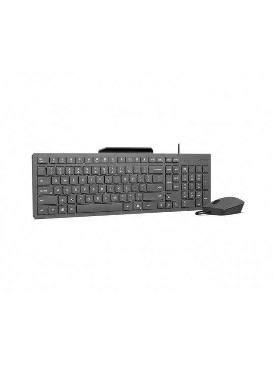 კლავიატურა-მაუსი: Lenovo 310 USB Wired Combo Luna Grey - GX31R09790