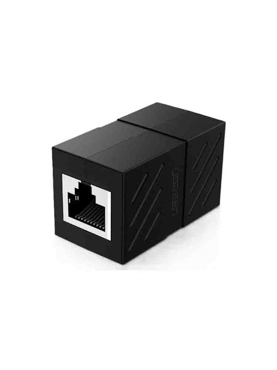კონექტორი: Ugreen NW114 Rj45 Ethernet Connector Black - 20390