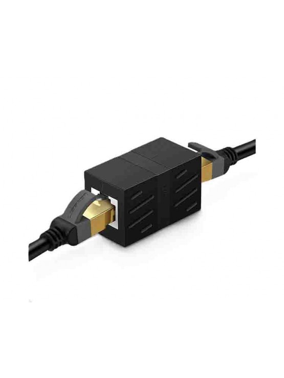 კონექტორი: Ugreen NW114 Rj45 Ethernet Connector Black - 20390