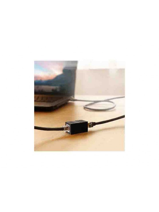 კონექტორი: Ugreen NW114 Rj45 Ethernet Connector Black - 20390