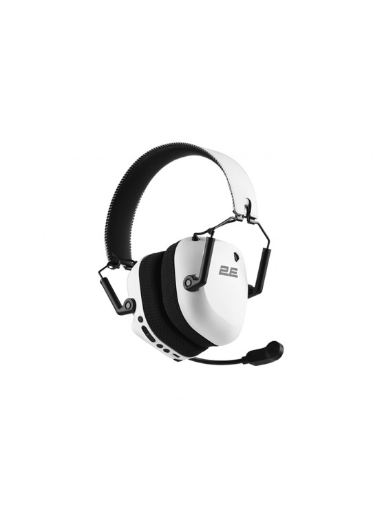  ყურსასმენი: 2E Gaming Headset HG365 BT/WL White- 2E-HG365WT-WL