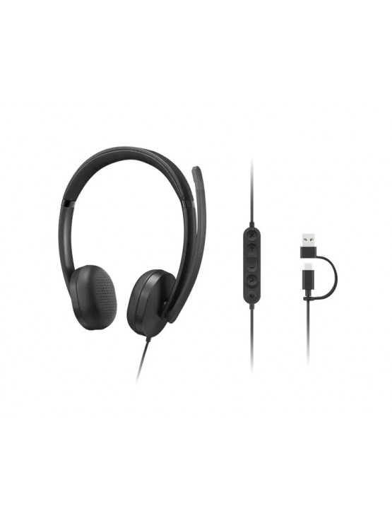 ყურსასმენი: Lenovo Wired VoIP Headset - 4XD1R88995