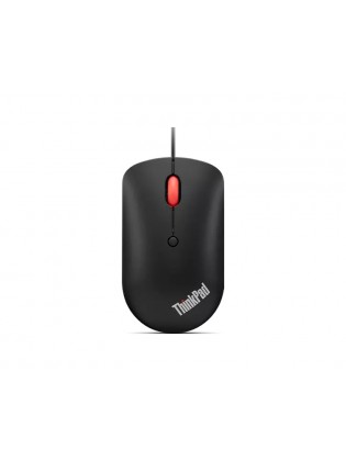 მაუსი: Lenovo ThinkPad USB-C Wired Compact Mouse Black - 4Y51D20850