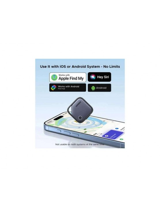 Smart მოწყობილობა: UGREEN CM916 FineTrack Duo AppleGoogle Smart Tag Finder Grey - 75646