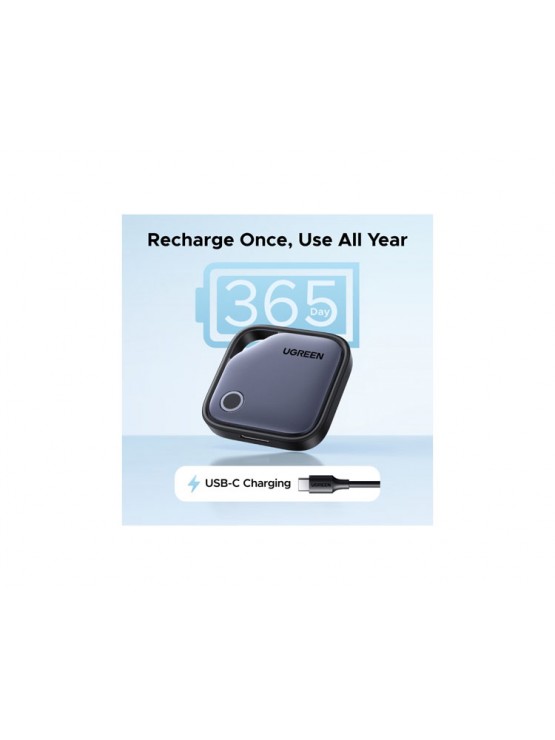 Smart მოწყობილობა: UGREEN CM916 FineTrack Duo AppleGoogle Smart Tag Finder Grey - 75646