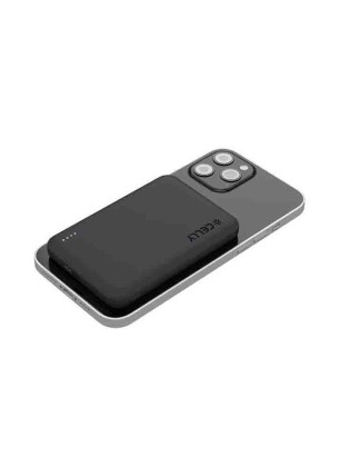 პორტატული დამტენი: Celly Magsafe Powerbank 5000 mAh Black - 8021735225119