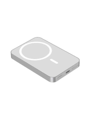 დამტენი: Celly Magsafe 5000 mAh Power Bank Match 20 W White - 8021735228677