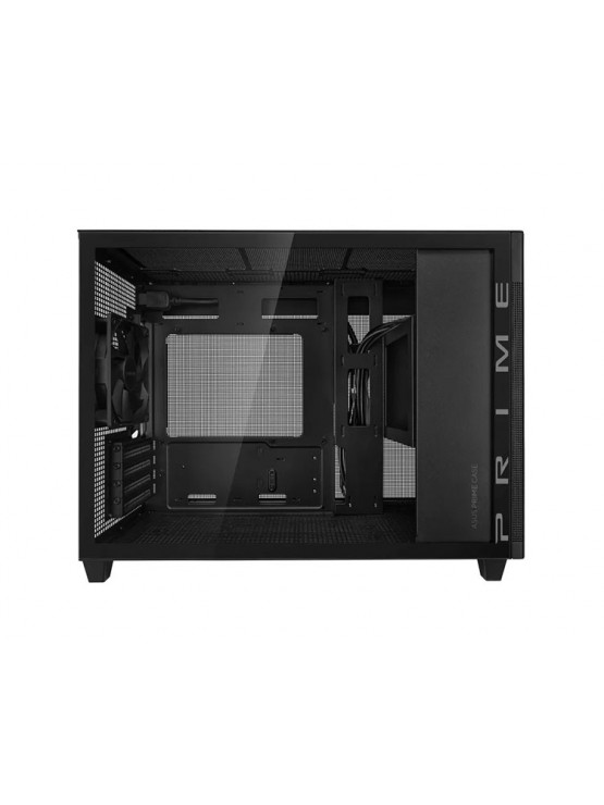 ქეისი: Asus Prime AP201 Tempered Glass 1x120mm Fan Small Tower Black - 90DC00G0-B39010