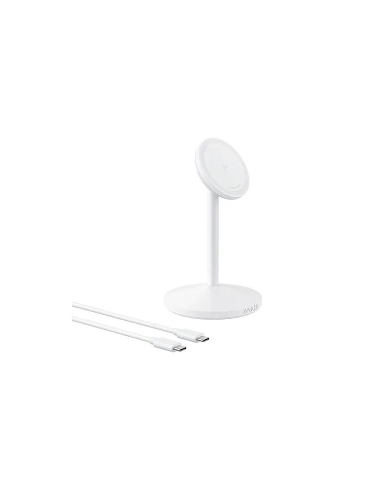 დამტენი: Anker MagGo Wireless Charger White - A25X1H21