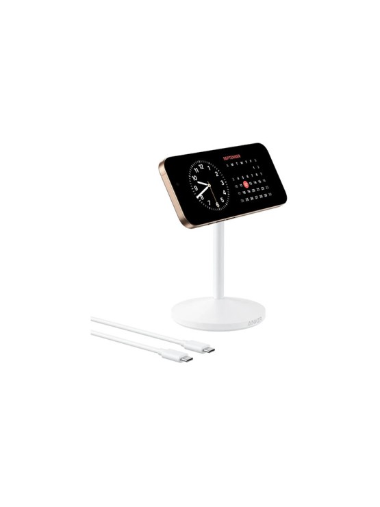 დამტენი: Anker MagGo Wireless Charger White - A25X1H21