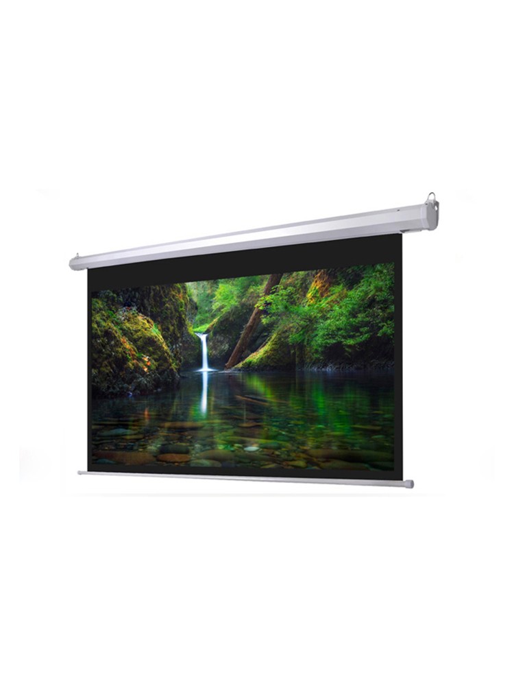 პროექტორის ეკრანი: Burio Electric Screen 240x240cm - BR9696E