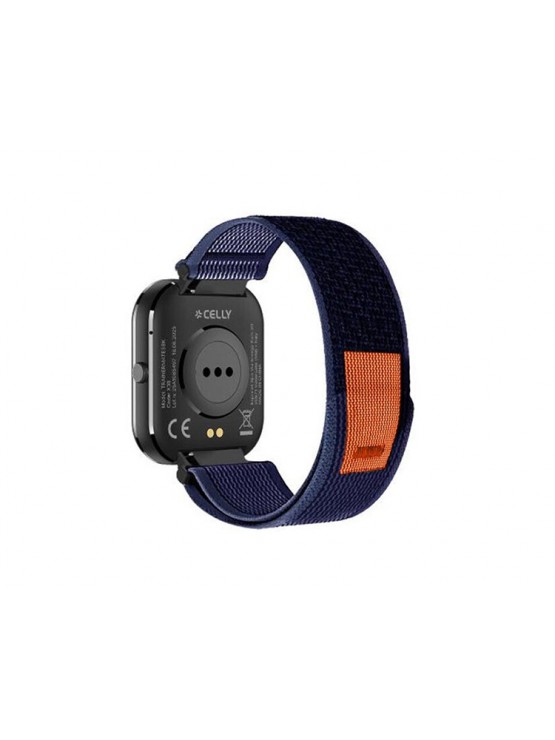 სმარტ საათი: Celly - SMARTW 1.96 FABRIC+SIL BAND Black - TRAINERMATE3BK