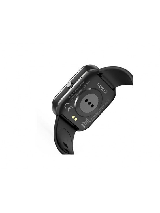 სმარტ საათი: Celly - SMARTW 1.96 FABRIC+SIL BAND Black - TRAINERMATE3BK
