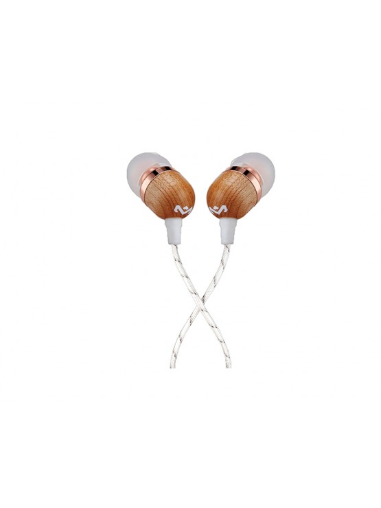 ყურსასმენი:  House of Marley Smile Jamaica In-Ear Headphones Copper- EM-JE041-CPD