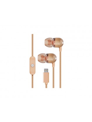 ყურსასმენი:  House of Marley Smile Jamaica In-Ear Headphones Copper- EM-JE042-CP