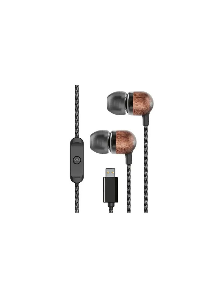 ყურსასმენი:  House of Marley Jamaica Wired USB-C Earbuds - EM-JE042-SB S