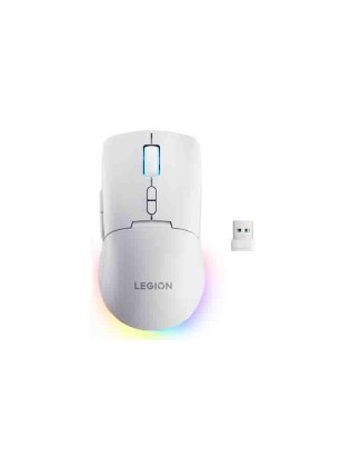 მაუსი: Lenovo Legion M220 Wireless RGB Gaming Mouse Glacier White - GY51V60437