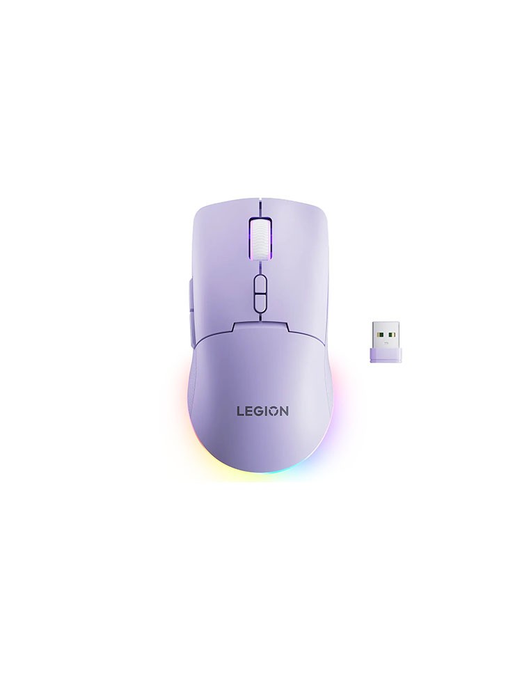 მაუსი: Lenovo Legion M220 Wireless RGB Gaming Mouse Aurora Purple - GY51V60438