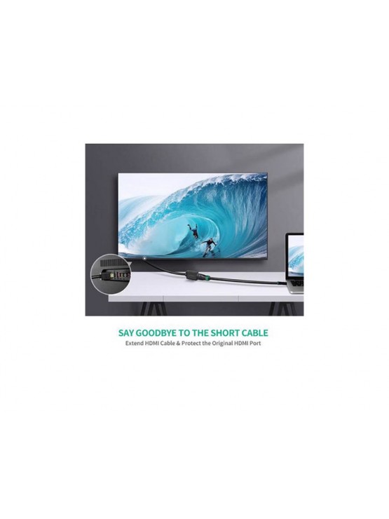 კაბელი: UGREEN HD107 HDMI Male to Female Cable 2m Black - 10142