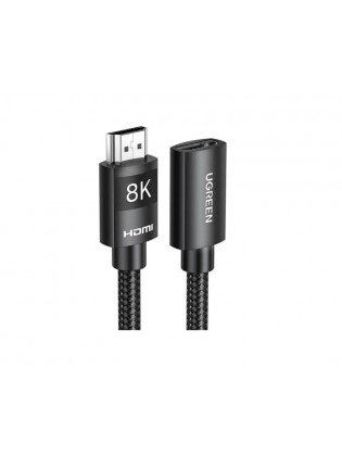 HDMI დამაგრძელებელი: UGREEN HD151 8K HDMI Extension Cable 0.5m Black - 40400