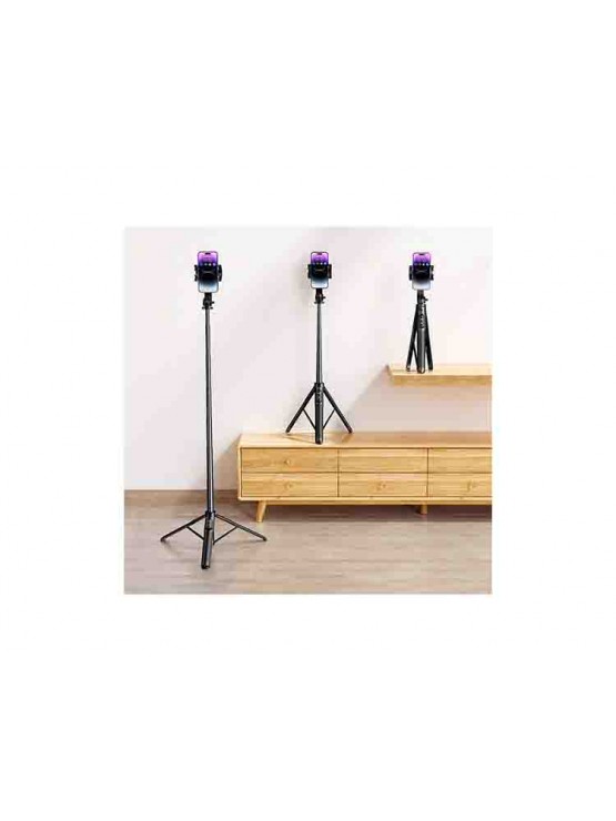 სელფის ჯოხი: UGREEN Bluetooth Selfie Stick Tripod Black - LP586