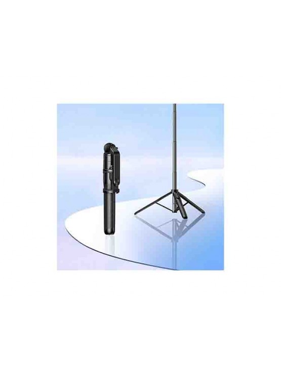 სელფის ჯოხი: UGREEN Bluetooth Selfie Stick Tripod Black - LP586
