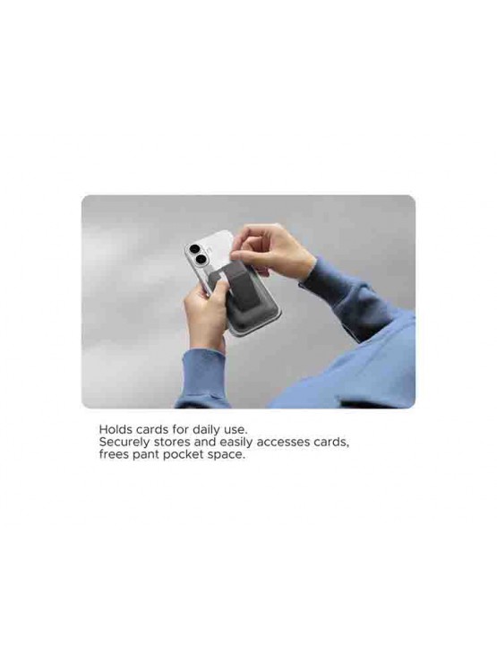 მაგნიტური საფულე სადგამით: UGREEN Magnetic Wallet with Stand Gray - LP947 