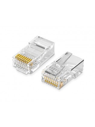 კონექტორი: UGREEN NW110 RJ45 Network Connector for UTP Cat5 Cat 5e 50pcs