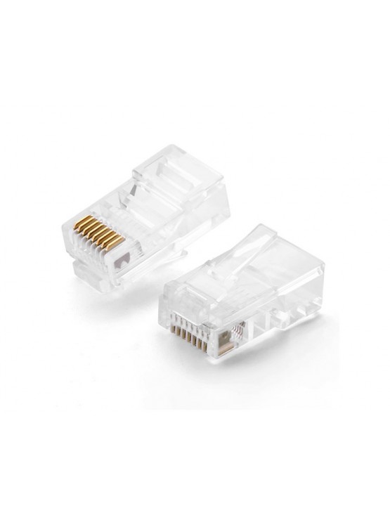 კონექტორი: UGREEN NW110 RJ45 Network Connector for UTP Cat5 Cat 5e 50pcs