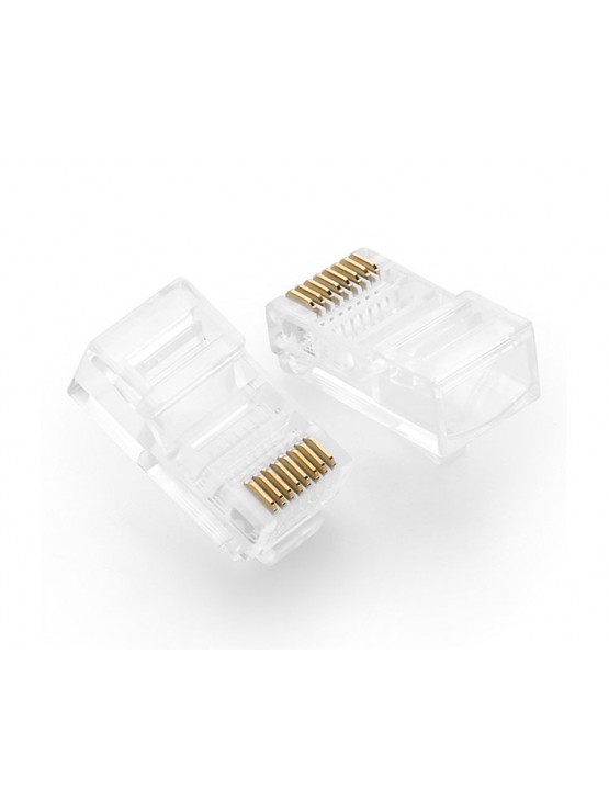 კონექტორი: UGREEN NW110 RJ45 Network Connector for UTP Cat5 Cat 5e 50pcs