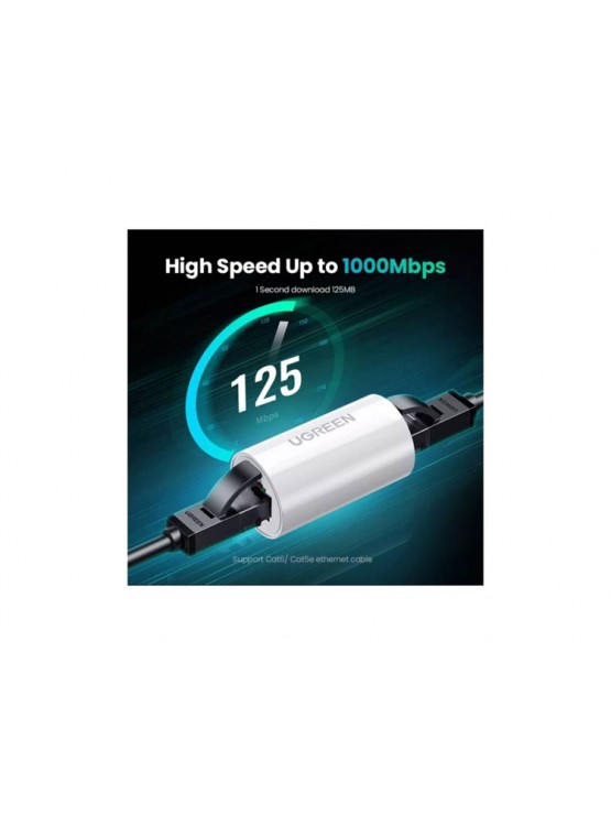 კონექტორი: UGREEN NW116 Anti Thunder Rj45 Ethernet Connector White - 20391