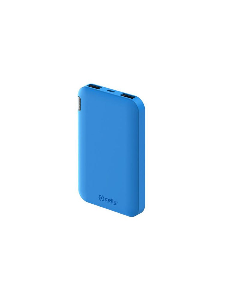 პორტატული დამტენი: Celly PBE5000EVOBL 5000 mAh 10W Powerbank Blue