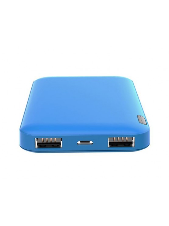 პორტატული დამტენი: Celly PBE5000EVOBL 5000 mAh 10W Powerbank Blue