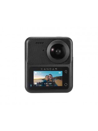 ექშენ კამერა: KanDao QooCam 3 62MP 360 Action Camera Travel Combo Black - Q23G-02
